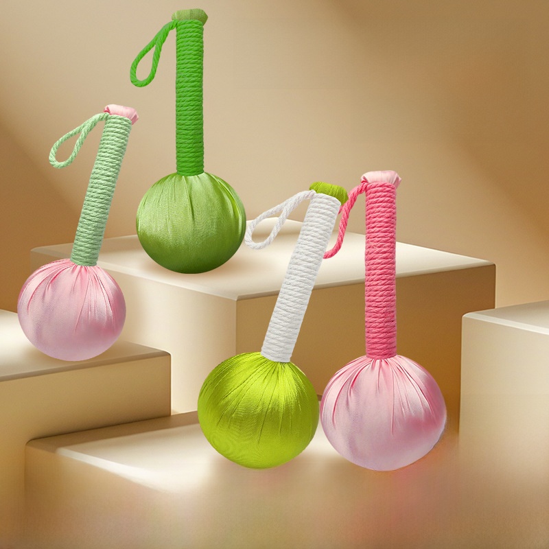 Wellness Herbal Medicine - Moxa Hammer Wellness Massage Tool Geborduurd