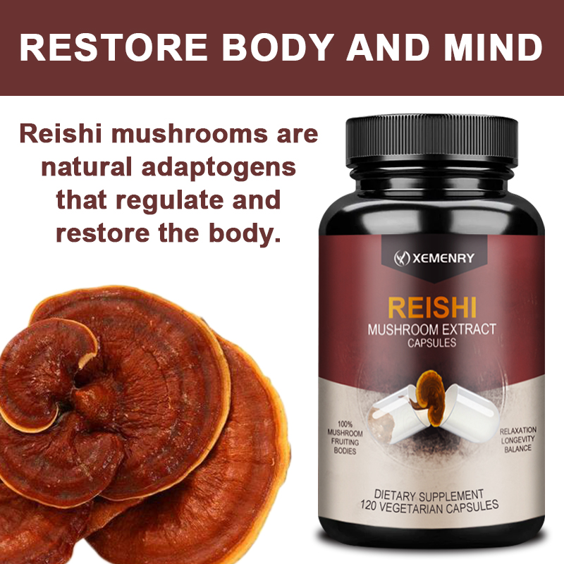 Reishi-capsules - verlicht str - Tulsi Holy Basil recensie en prijs