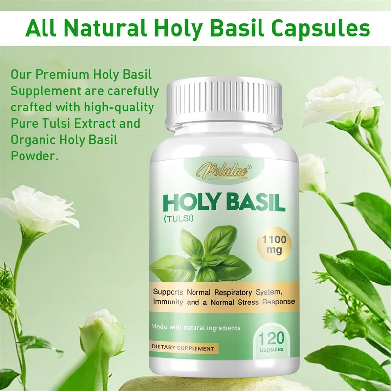 Heilige basilicumcapsules - Ve - Tulsi Holy Basil recensie en prijs